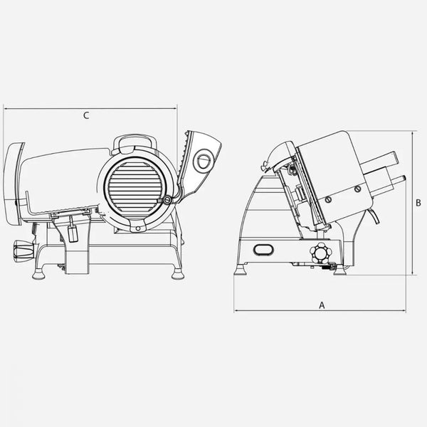 Produktbild des Produkts BERKEL Red Line 250 schwarz