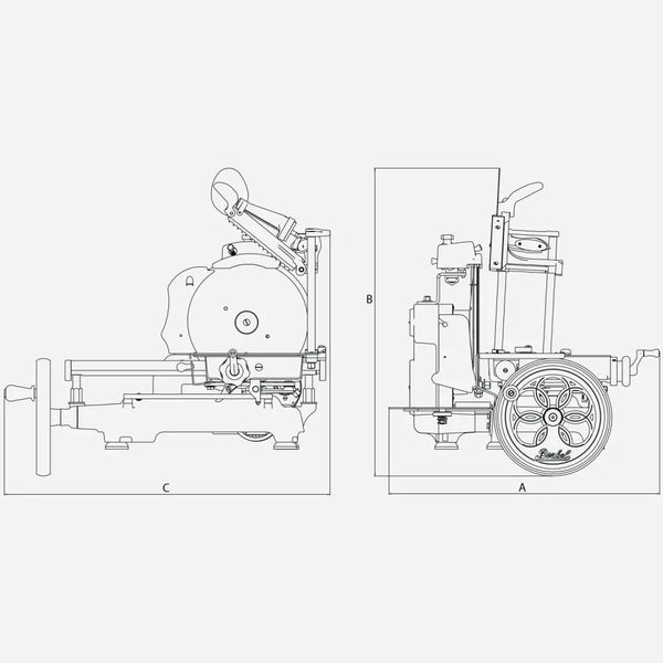Produktbild des Produkts BERKEL Schwungradmaschine Tribute schwarz