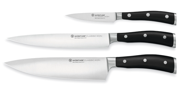 Produktbild des Produkts WÜSTHOF Classic Ikon Messerset 3-teilig