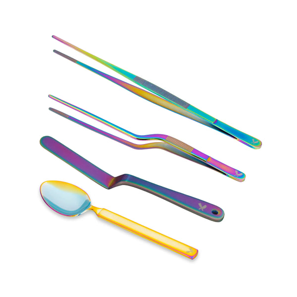 Produktbild des Produkts CHEFLIFE Plating Bundle M 4-teilig Rainbow