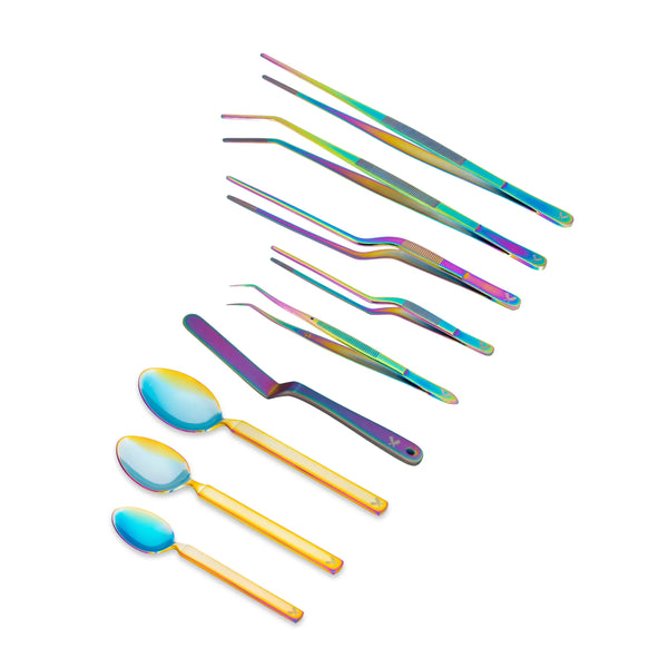Produktbild des Produkts CHEFLIFE Plating Bundle XL 9-teilig Rainbow