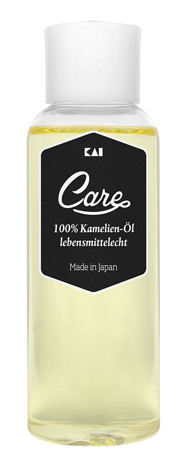 Produktbild des Produkts KAI Klingenpflegeset Kamelienöl + Pflegetuch