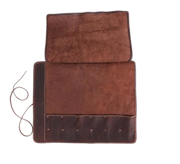 Produktbild des Produkts KOEN Messertasche handmade Mini Model Chocolate