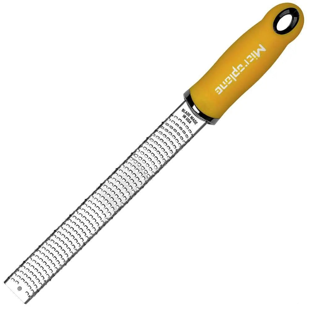 Produktbild des Produkts MICROPLANE Premium Zester Reibe Mustard Yellow