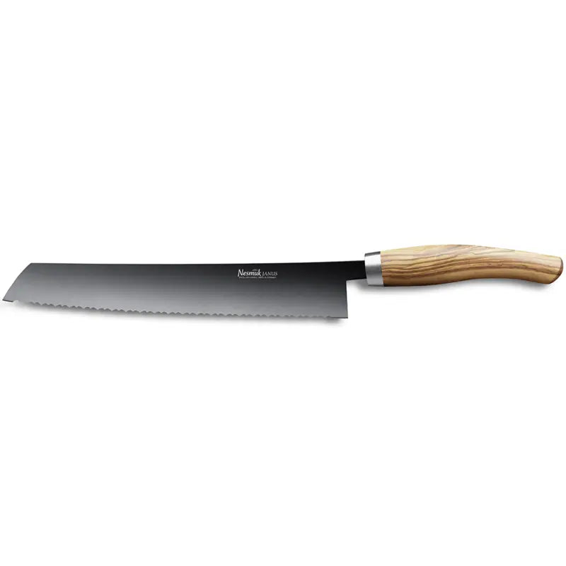 Produktbild des Produkts NESMUK Janus Brotmesser 270 Griff Olive