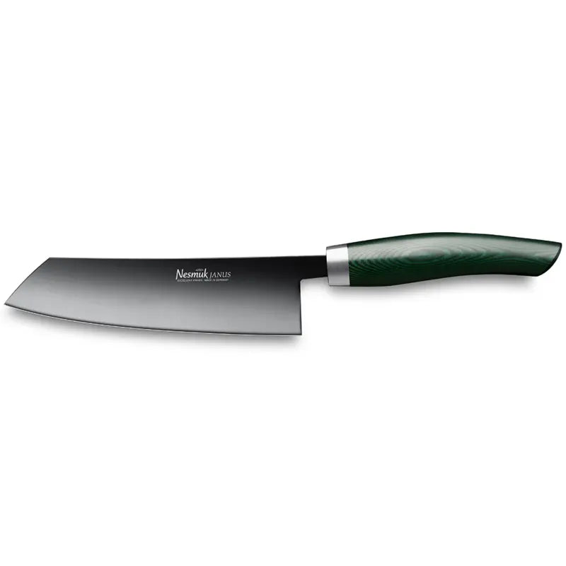 Produktbild des Produkts NESMUK Janus Kochmesser 140 Griff Micarta Green