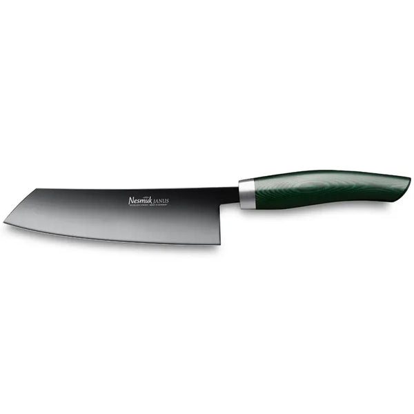 Produktbild des Produkts NESMUK Janus Kochmesser 140 Griff Micarta Green