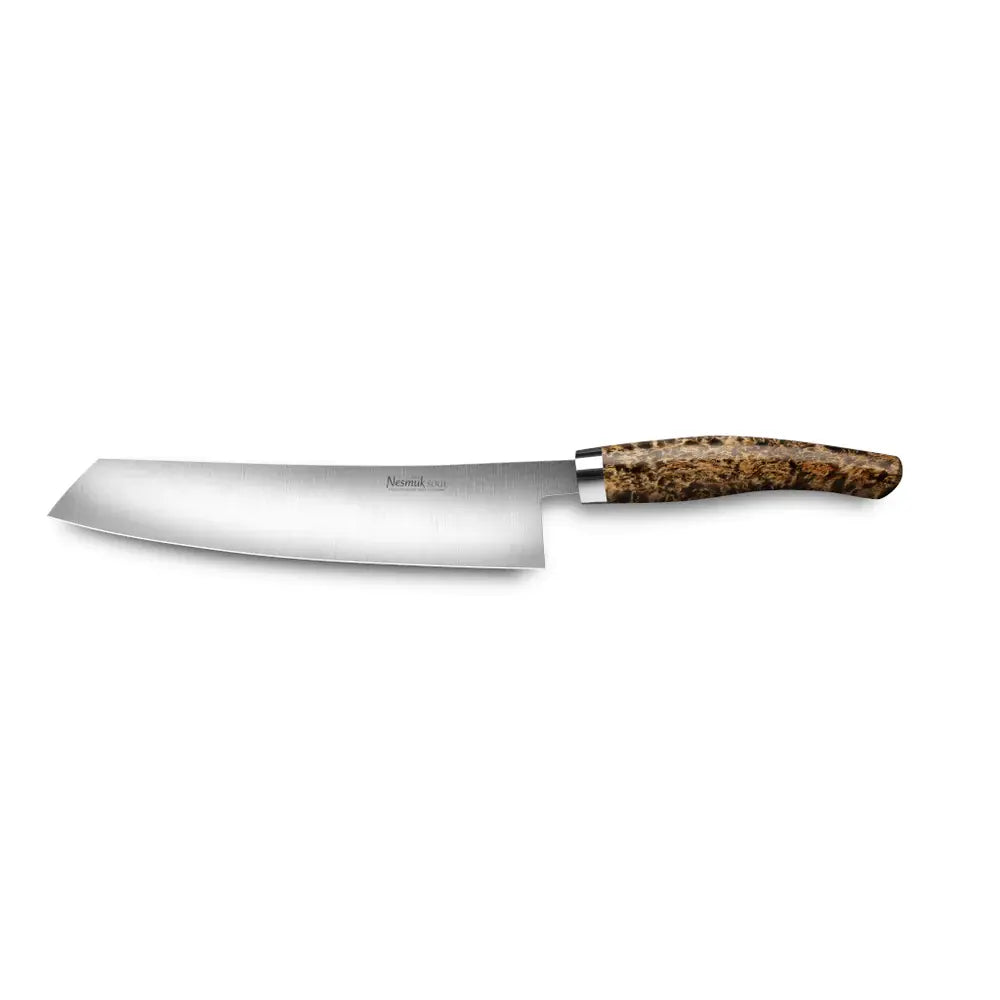 Produktbild des Produkts NESMUK Soul Kochmesser 240 Griff Karelische Maserbirke