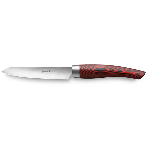 Produktbild des Produkts NESMUK Soul Officemesser 90 Griff Micarta Red