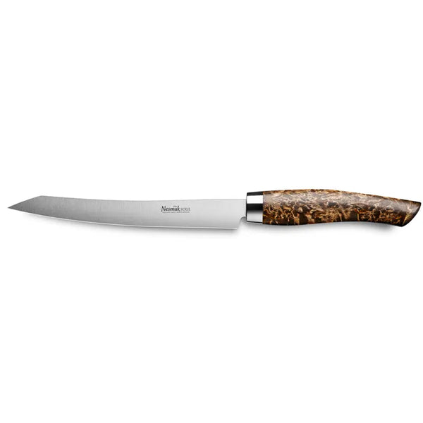 Produktbild des Produkts NESMUK Soul Slicer 160 Griff Karelische Maserbirke