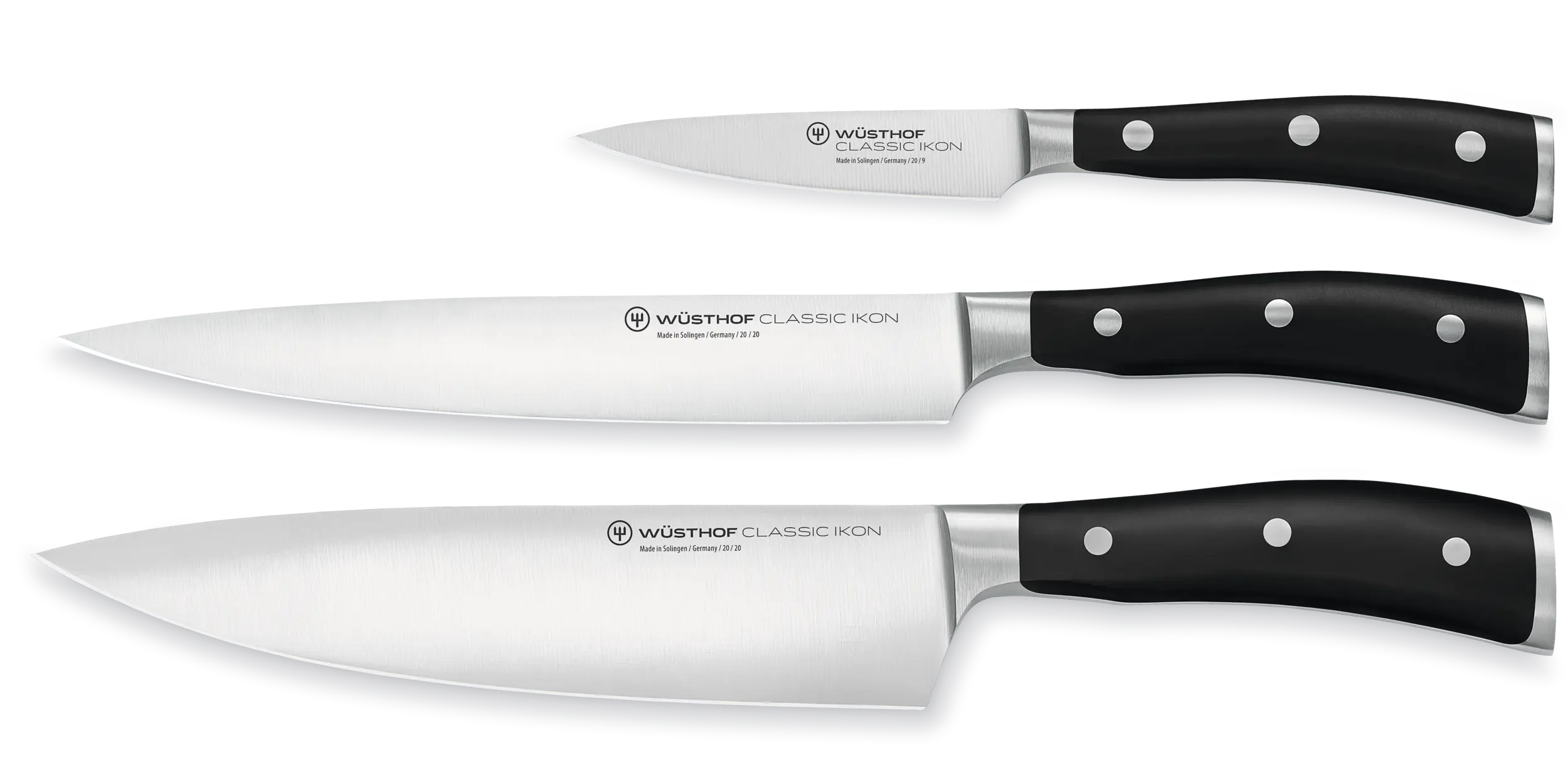 Produktbild des Produkts WÜSTHOF Classic Ikon Messerset 3-teilig
